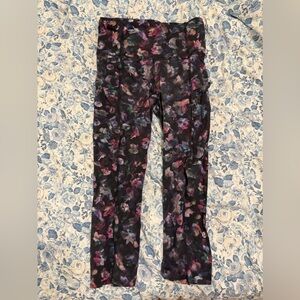 Lululemon Floral Capri Leggings size 6